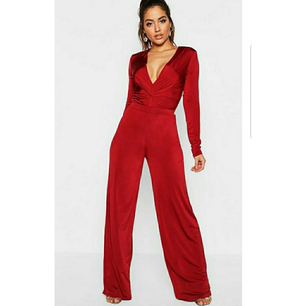 Womens disco slinky palazzo pant